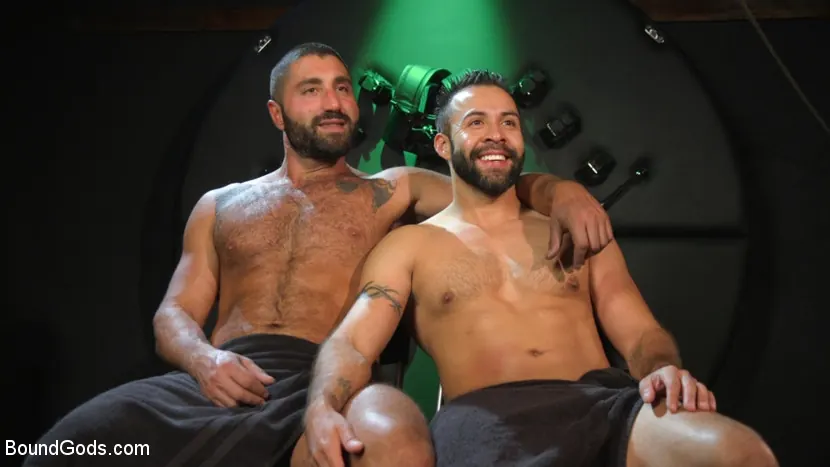 Kink Men 'Franco Gets FUCKED: New Slave Flogged and Fucked by Sharok' starring Sharok (Photo 19)