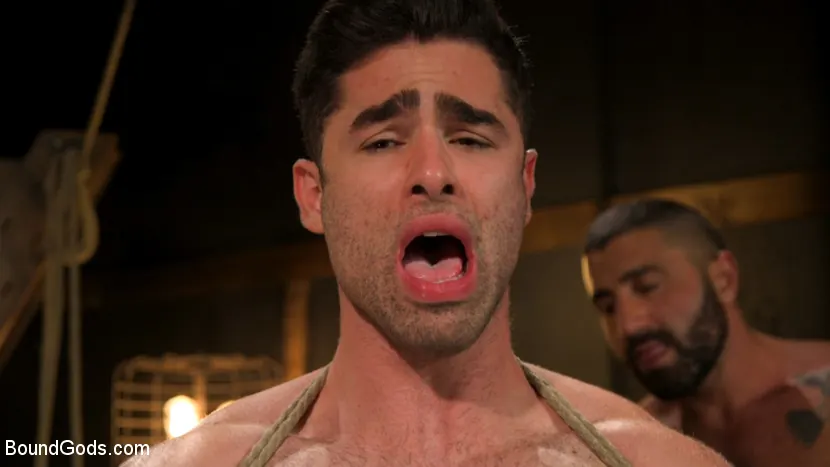 Kink Men 'The Captive Boy: Lucas Leon Submits to Sharok' starring Sharok (Photo 20)