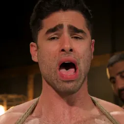 Sharok in 'Kink Men' The Captive Boy: Lucas Leon Submits to Sharok (Thumbnail 20)