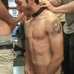 Silas O'Hara in 'Kink Men' Hot ripped stud gets punished and gang fucked by a crowd for stealing (Thumbnail 10)