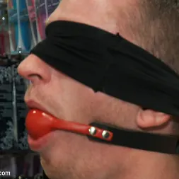 Travis Irons in 'Kink Men' A stud wants to be a whore in a sex shop. (Thumbnail 2)