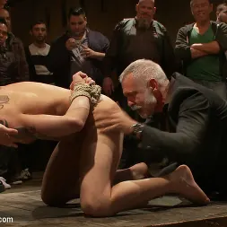 Trent Diesel in 'Kink Men' Bound and suspended upside down while brutally fucke (Thumbnail 6)