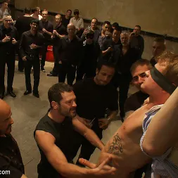 Trent Diesel in 'Kink Men' Bound and suspended upside down while brutally fucke (Thumbnail 10)