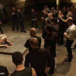 Trent Diesel in 'Kink Men' Bound and suspended upside down while brutally fucke (Thumbnail 11)
