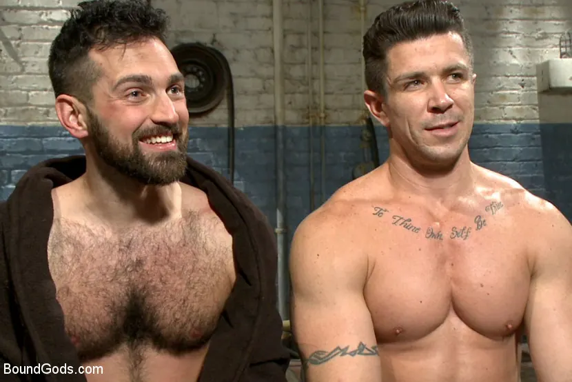 Kink Men 'A helpless vagrant gets hosed down and fucked by the creepy handyman' starring Trenton Ducati (Photo 8)