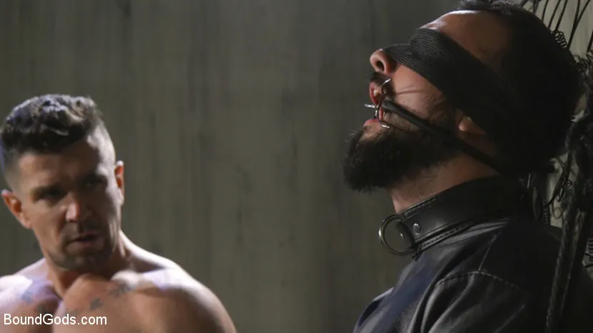 Kink Men 'Leather God Trenton Ducati Dominates and Destroys Straight Stud' starring Trenton Ducati (Photo 21)
