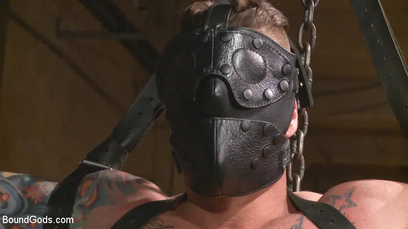 Kink Men 'Muscled leather hunk at the mercy of Mr. Ducati' starring Trenton Ducati (Photo 17)