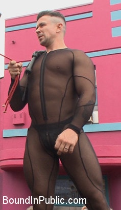 Kink Men 'Public Whore Doused with Piss on the Folsom Stage' starring Trenton Ducati (Photo 10)