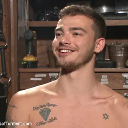 Trevor Spade in 'Kink Men' Straight hunk Trevor Spade tormented to the extreme (Thumbnail 4)