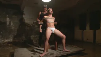 Trevor Spade in 'Straight hunk Trevor Spade tormented to the extreme'