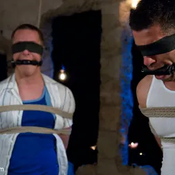 Tristan Jaxx in 'Kink Men' A member tries to get tied up on BG for 2 years and today is his day. (Thumbnail 1)