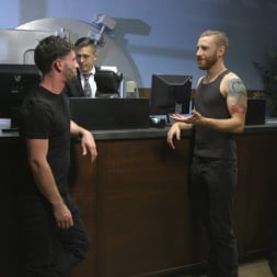 Tyler Rush in 'Kink Men' Bank Manager Abducted and Edged to His Limit (Thumbnail 2)