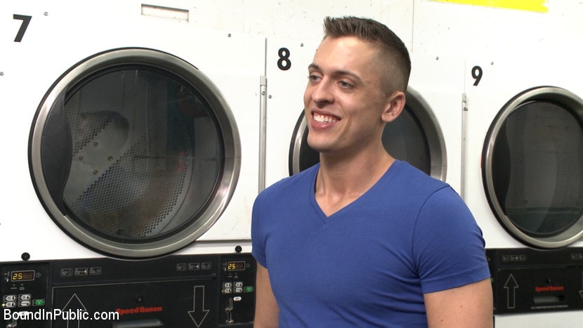 Kink Men 'The Laundromat Spitroast' starring Tyler Rush (Photo 7)
