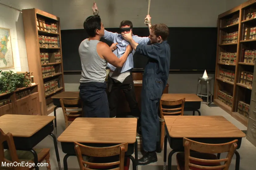 Kink Men 'Hot student taken down and edged in the classroom' starring Tyler Sweet (Photo 2)