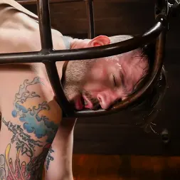 Vander Pulaski in 'Kink Men' TURTLE BOY: Buck Richards is fucked, flogged and bound in a metal cage and renamed Turtle Boy by Vander Pulaski (Thumbnail 23)