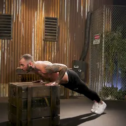 Viktor Belmont in 'Kink Men' FTM Muscle Boy Gets Wet For The Gym (Thumbnail 12)