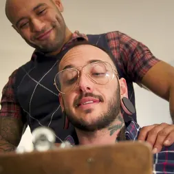 Viktor Belmont in 'Kink Men' Hunky FTM Tech Nerd Sexually Submits in Rope (Thumbnail 1)