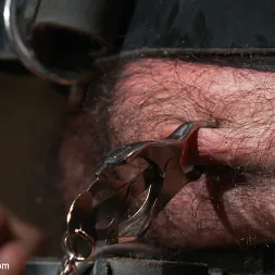 Wilfried Knight in 'Kink Men' Wilfred Knight - Post Orgasm Torment in Mid Air (Thumbnail 4)