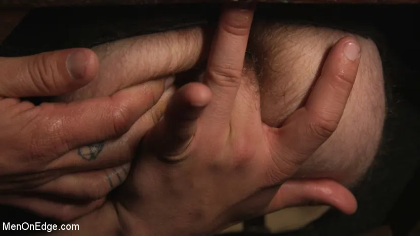 Kink Men 'Gets His Big Hard Dick Choked And Edged' starring William Crown (Photo 9)