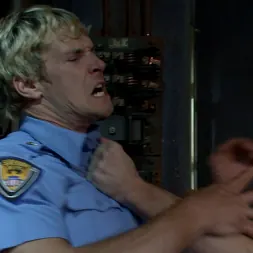 Wolf Hudson in 'Kink Men' Fugitive Wolf Hudson has Officer Lament in his sadistic clutches (Thumbnail 10)