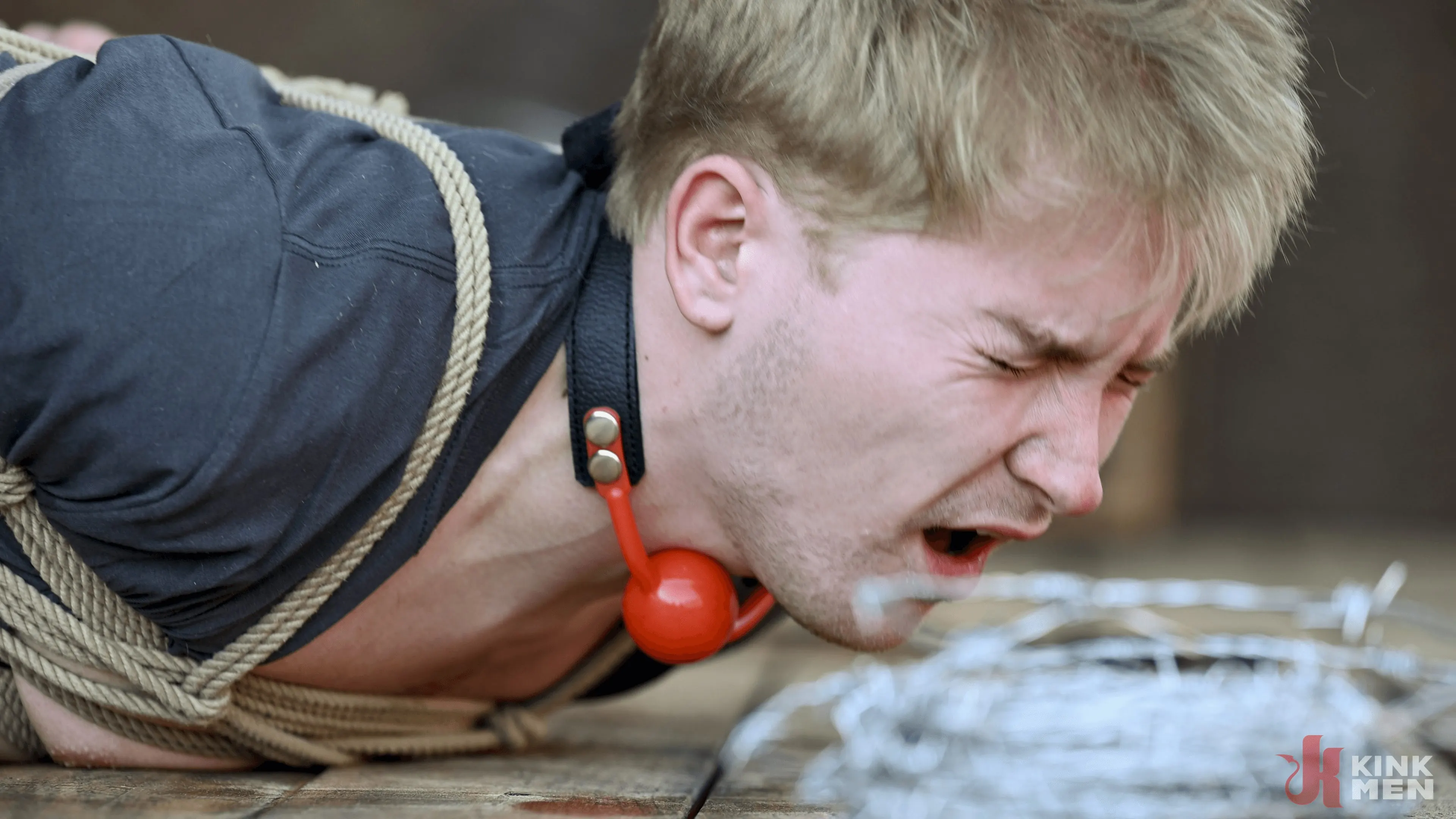 Kink Men 'The Barback: Gunnar Stone Takes Zacc Andrews Rough!' starring Zacc Andrews (Photo 19)