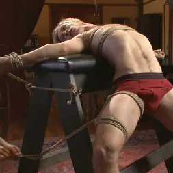 Zach Clemens in 'Kink Men' Straight surfer boy blows a huge load for his first prostate milking! (Thumbnail 2)