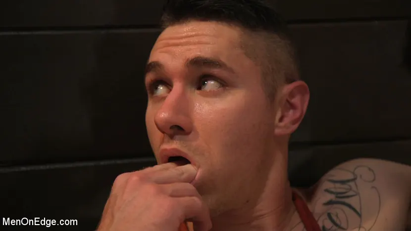 Kink Men 'New to KinkMen, Zak Bishop Gets Sucked, Edged and Fisted Till He Blows' starring Zak Bishop (Photo 19)