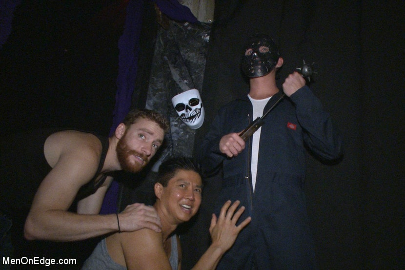 Kink Men 'Is it a serial killer or a hot stud for edging on Halloween night.' starring Zane Anders (Photo 7)